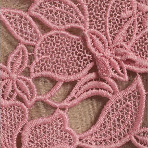 Oscar De La Renta Floral Guipure Lace Midi Dress size 6 - Picture 11 of 14